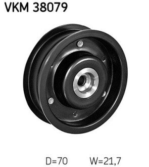 Обводний ролик skf VKM 38079 на Мерседес Viano w639