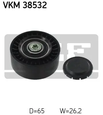 Обводний ролик SKF VKM38532 (фото 1)