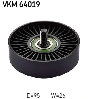 Обводний ролик SKF VKM 64019
