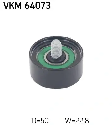 Обводний ролик SKF VKM64073