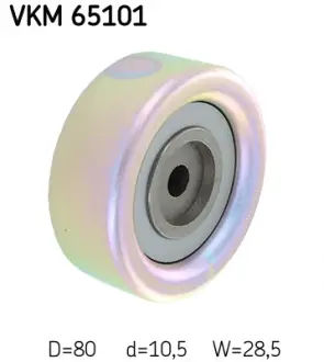 Обводний ролик SKF VKM 65101