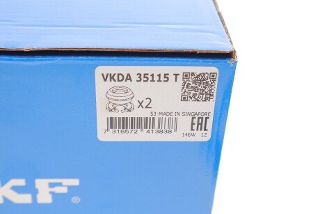 Опора стойки амортизатора skf VKDA35115T