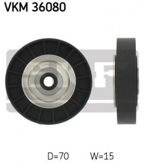 Паразитный, ведущий ролик, поликлиновой ремень (пр-во) skf VKM 36080