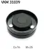 Паразитный / ведущий ролик, поликлиновой ремень SKF VKM 31039