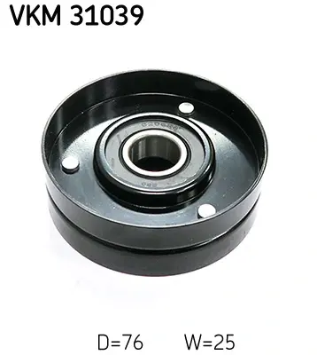 Паразитный / ведущий ролик, поликлиновой ремень SKF VKM 31039