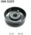 Паразитный / ведущий ролик, поликлиновой ремень SKF VKM 31039