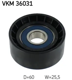 Паразитный / ведущий ролик, поликлиновой ремень SKF VKM 36031