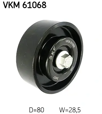 Паразитный / ведущий ролик, поликлиновой ремень SKF VKM 61068