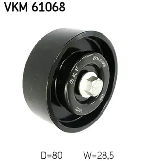 Паразитный / ведущий ролик, поликлиновой ремень SKF VKM 61068