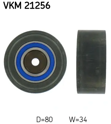 Паразитный, ведущий ролик, зубчатый ремень (пр-во) SKF VKM 21256