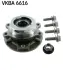 Підшипник колеса,комплект SKF VKBA 6616
