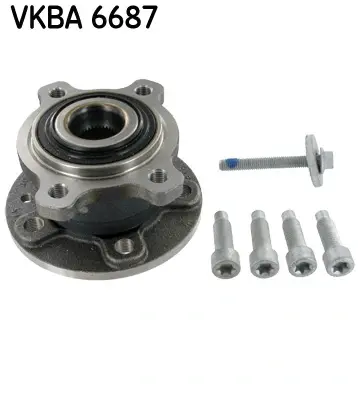 Підшипник колеса,комплект SKF VKBA 6687 (фото 1)