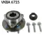 Підшипник колеса,комплект SKF VKBA 6715 (фото 1)