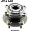 Підшипник колеса,комплект SKF VKBA7409 (фото 1)