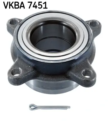 Підшипник колеса,комплект SKF VKBA 7451