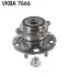 Підшипник колеса,комплект SKF VKBA7666 (фото 1)