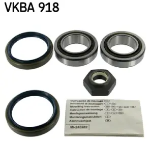 Підшипник колеса,комплект SKF VKBA 918