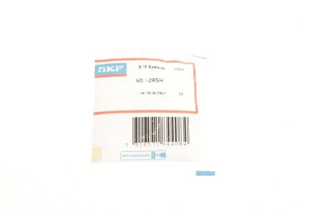 Підшипник кульковий d<30 skf 6082RSH