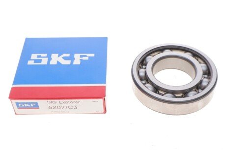 Підшипник кульковий d>30 skf 6207C3