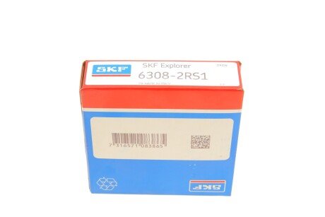 Підшипник кульковий d>30 skf 63082RS1