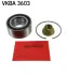 Підшипник кульковий d>30 SKF VKBA 3603