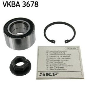 Підшипник роликовий зі змазкою в комплекті skf VKBA3678 на Шкода Фабия 2