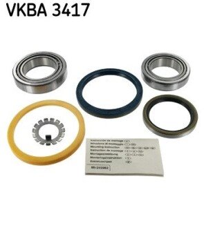 Пiдшипник ступицi колеса skf VKBA3417