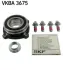 Пiдшипник ступицi колеса SKF VKBA 3675