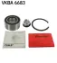 Пiдшипник ступицi колеса SKF VKBA6683
