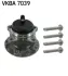 Пiдшипник ступицi колеса SKF VKBA 7039