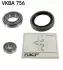 Пiдшипник ступицi колеса SKF VKBA 756