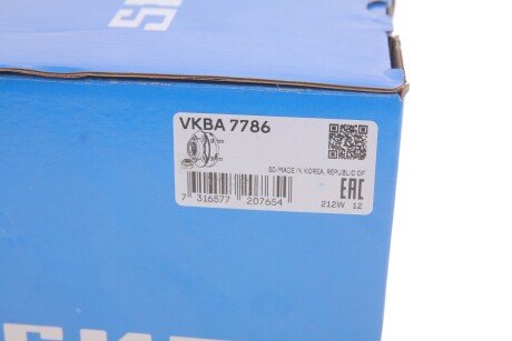 Пiдшипник ступицi колеса skf VKBA 7786