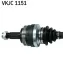 Піввісь SKF VKJC 1151
