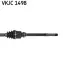Піввісь SKF VKJC 1498