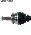 Піввісь SKF VKJC 3305