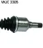 Піввісь SKF VKJC 3305
