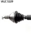 Піввісь SKF VKJC5109 (фото 2)