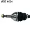 Піввісь SKF VKJC6014 (фото 2)