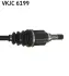 Піввісь SKF VKJC6199