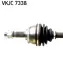 Піввісь SKF VKJC 7338