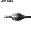 Піввісь SKF VKJC8404