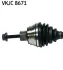 Піввісь SKF VKJC 8671 (фото 2)