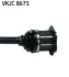 Піввісь SKF VKJC 8671 (фото 3)