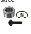 Подшипник передней ступицы SKF VKBA 3406