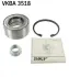 Подшипник передней ступицы SKF VKBA 3518