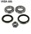 Подшипник передней ступицы SKF VKBA 686