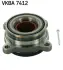 Подшипник передней ступицы SKF VKBA 7412