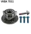 Подшипник ступицы AUDI, AUDI (FAW), SEAT, SKODA, VW перед. мост (Пр-во) SKF VKBA 7011