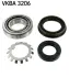 Подшипник задней ступицы SKF VKBA 3206