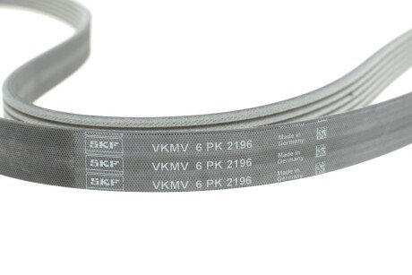 Привідний ремінь генератора skf VKMV6PK2196